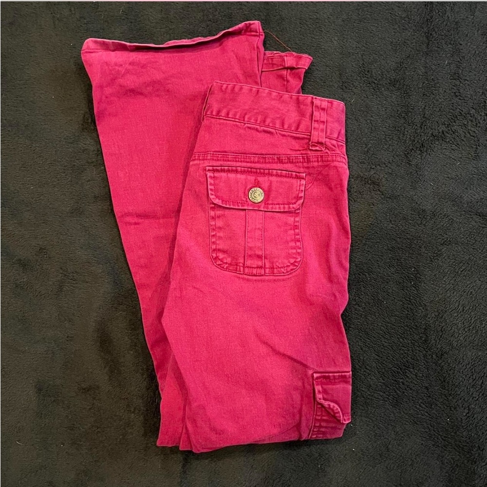 Arizona Jean Company Straight Leg Jeans - Pink